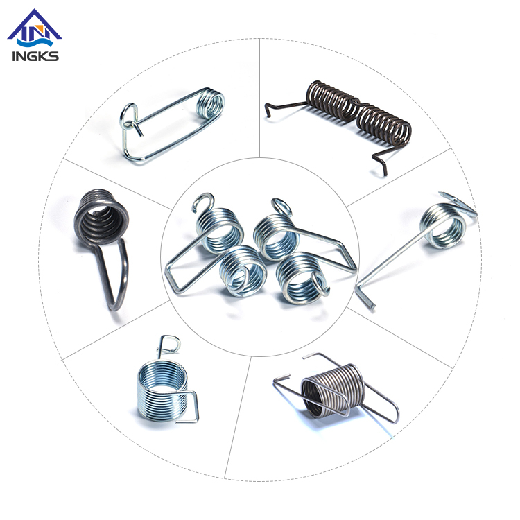 Molla di torsione elicoidale metrica per fermaglio per capelli in acciaio inossidabile