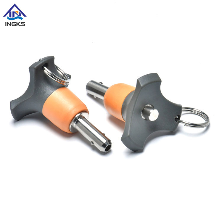 Scheda di fiori con manico ad anello Pin bloccante a rilascio rapido