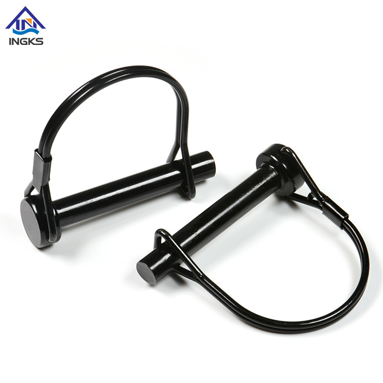 Acciaio D Tipo di blocco rotondo Pin con doppio filo