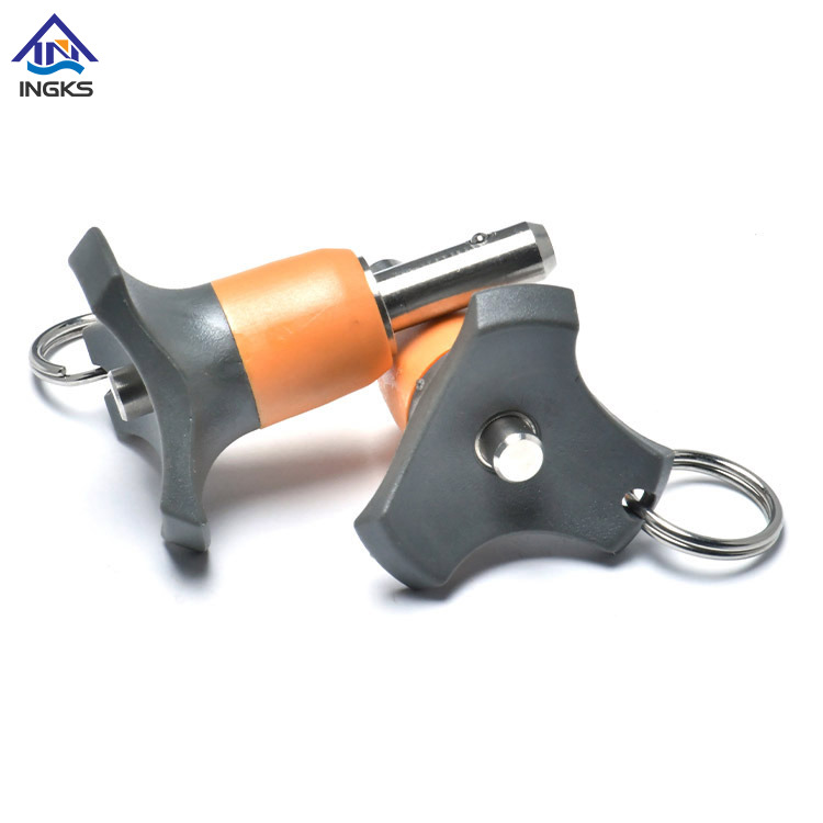 Scheda di fiori con manico ad anello Pin bloccante a rilascio rapido