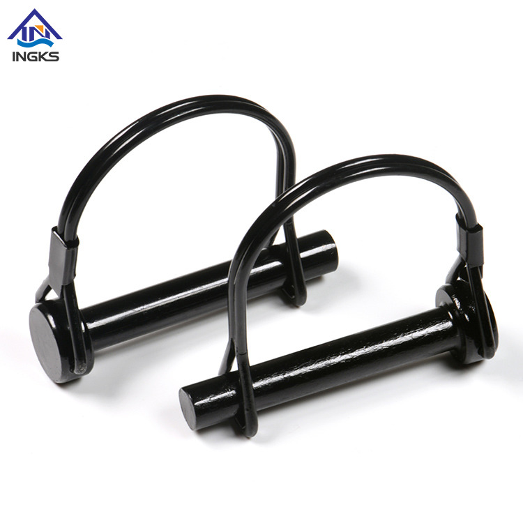 Acciaio D Tipo di blocco rotondo Pin con doppio filo